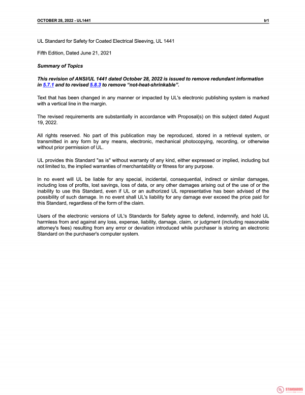 UL 1441 PDF UL 1441 PDF